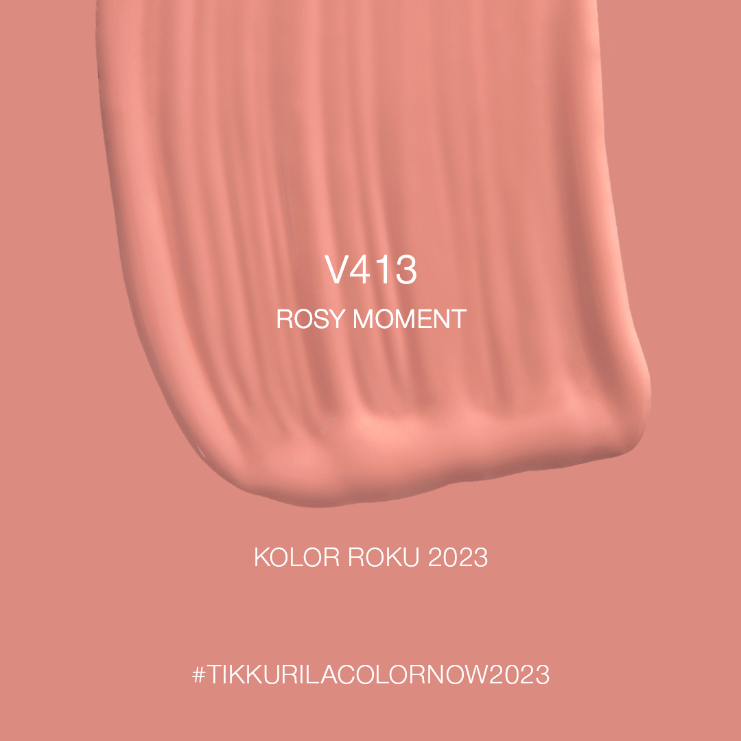 Tikkurila KOLOR ROKU 2023 Rosy Moment V413